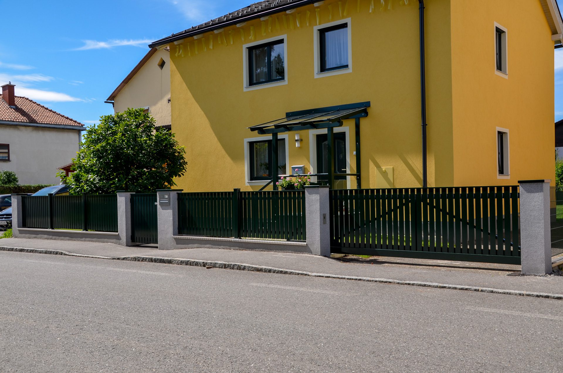 Aluminium Schiebetor